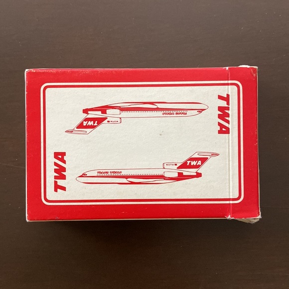 Vintage TWA Airlines Deck of Playing Cards - Picture 1 of 14